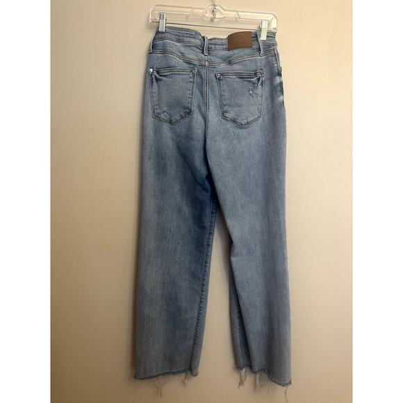 Judy Blue Straight Fit Light Wash Jeans – Size 5/27 - Picture 6 of 7